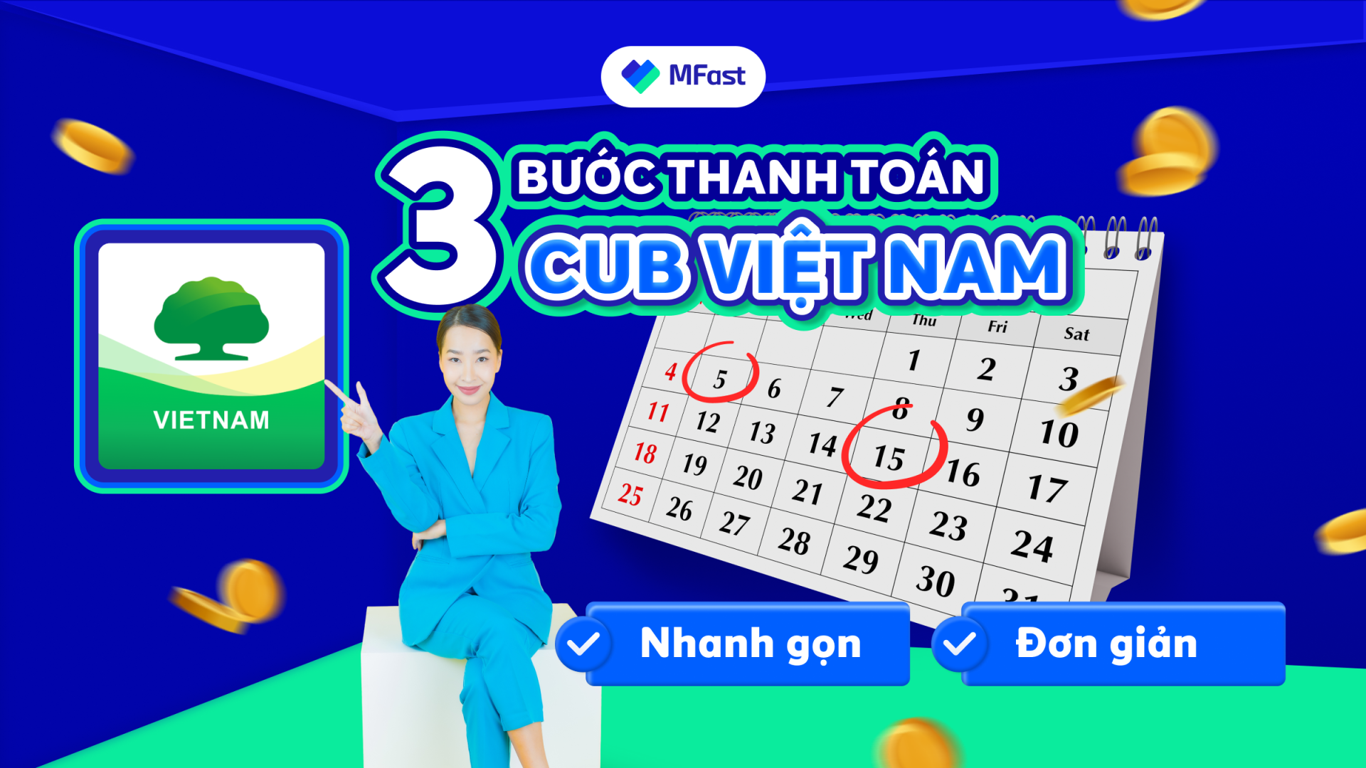 Hướng dẫn khách hàng theo dõi & thanh toán CUB đến hạn